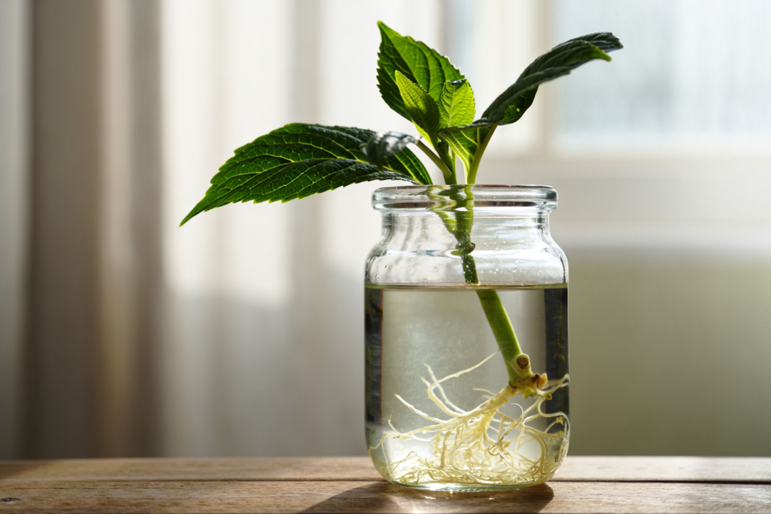 Lire la suite à propos de l’article Bouturer un hortensia dans l’eau : ma méthode pas à pas